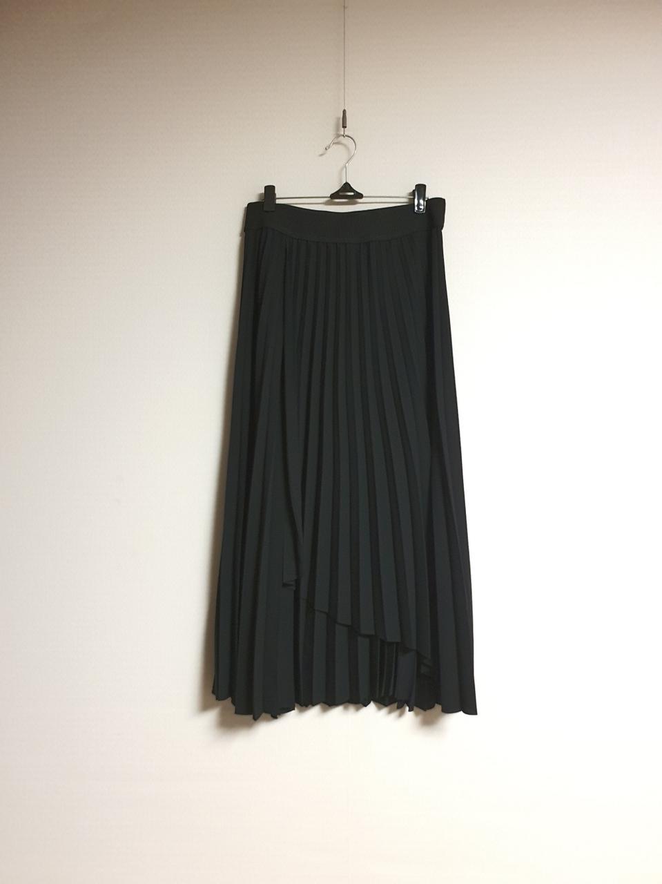 코스 cos 레이어드 플리츠 스커트 38 사이즈 정품 