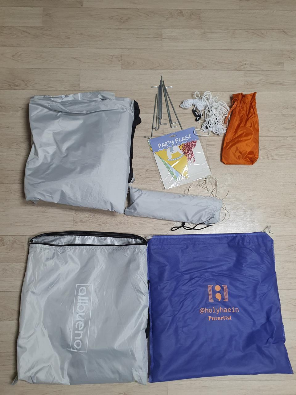 올부에노 SUV 차박 도킹 텐트 완전깨끗해요