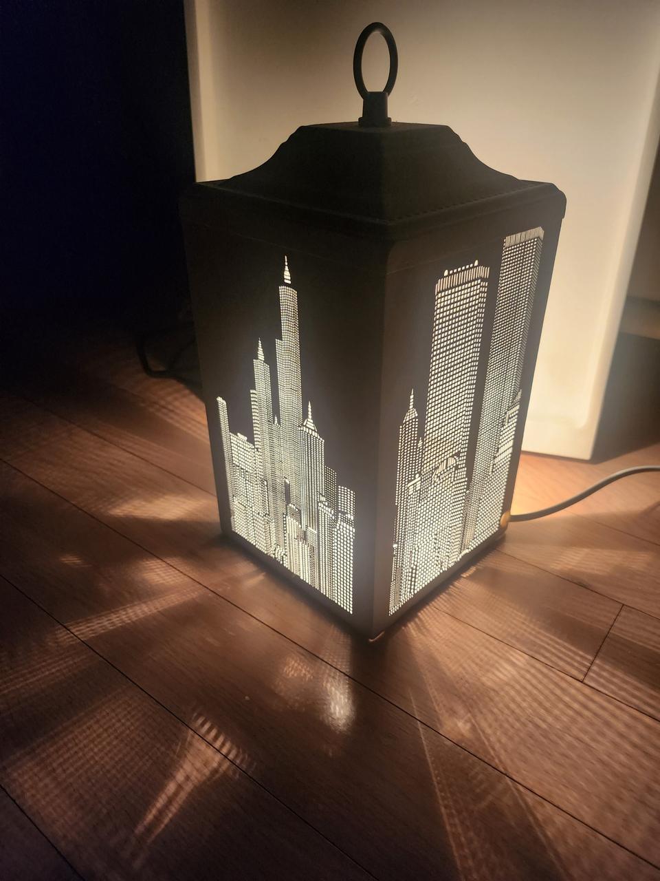 빌딩 할로겐 조명