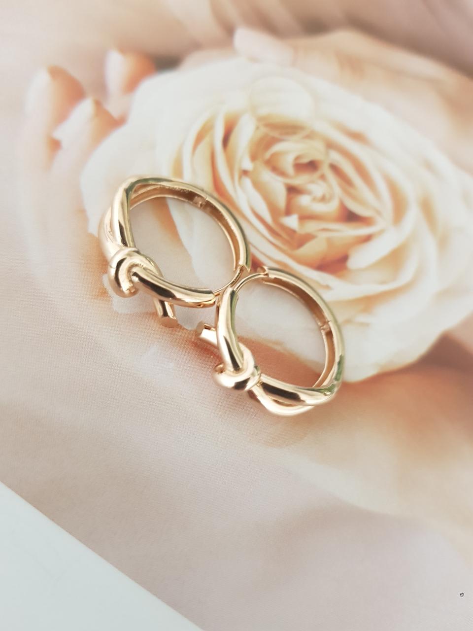 18k 트렌디 할로우 귀걸이