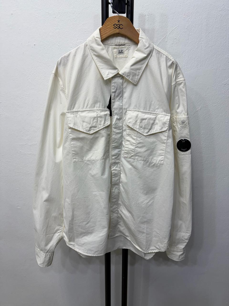 정품) CP컴퍼니 렌즈 셔츠형 포켓 자켓 M