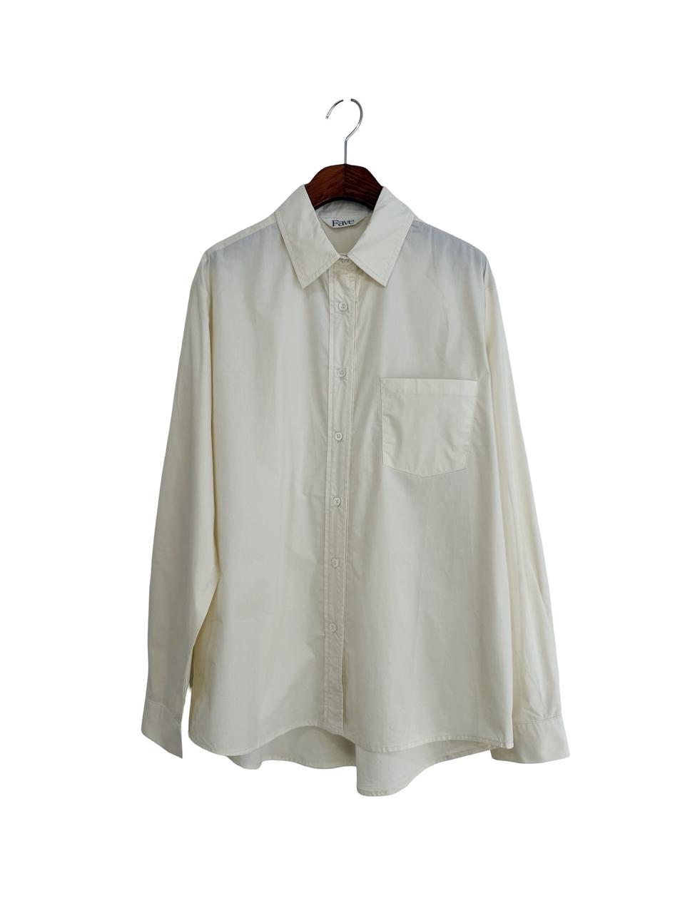 클라우드 코튼 셔츠