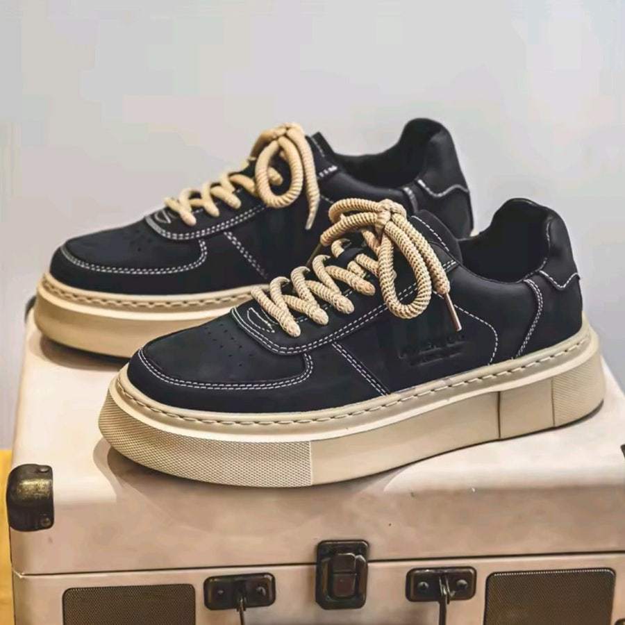 남성스니커즈/보드화/플랫슈즈/레이 스업/미끄럼X/245~270