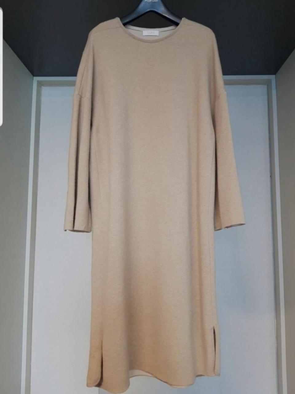 타임 소매포인트 오버핏 원피스(택포)