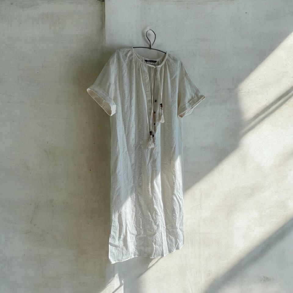 Zara 롱셔츠원피스