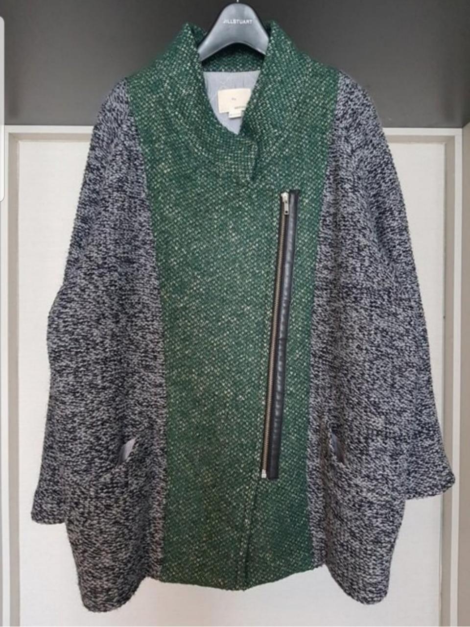 밴드오브아웃사이더스 양가죽배색 코트(택포)