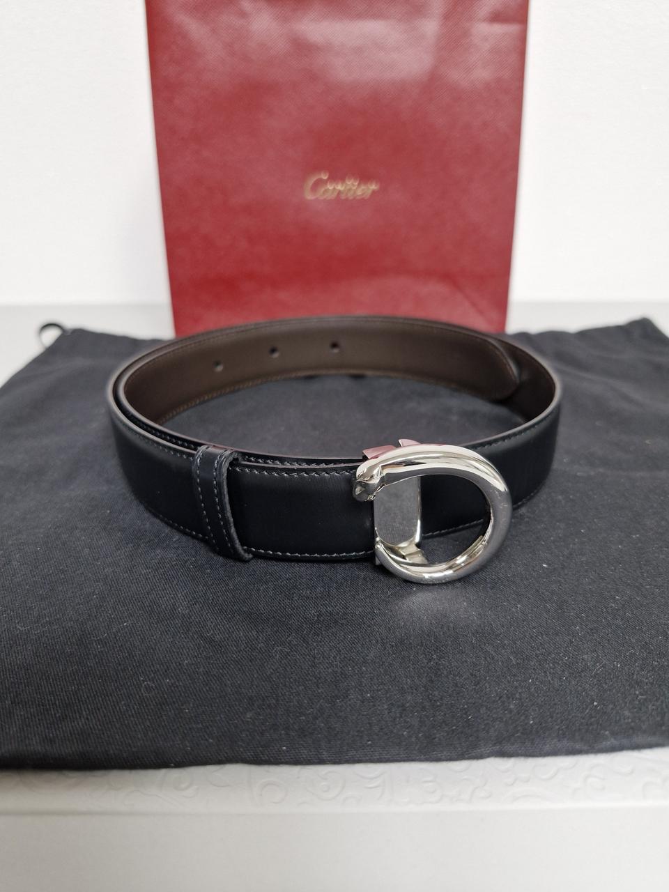 까르띠에 양면 여성 가죽벨트 정품입니다
