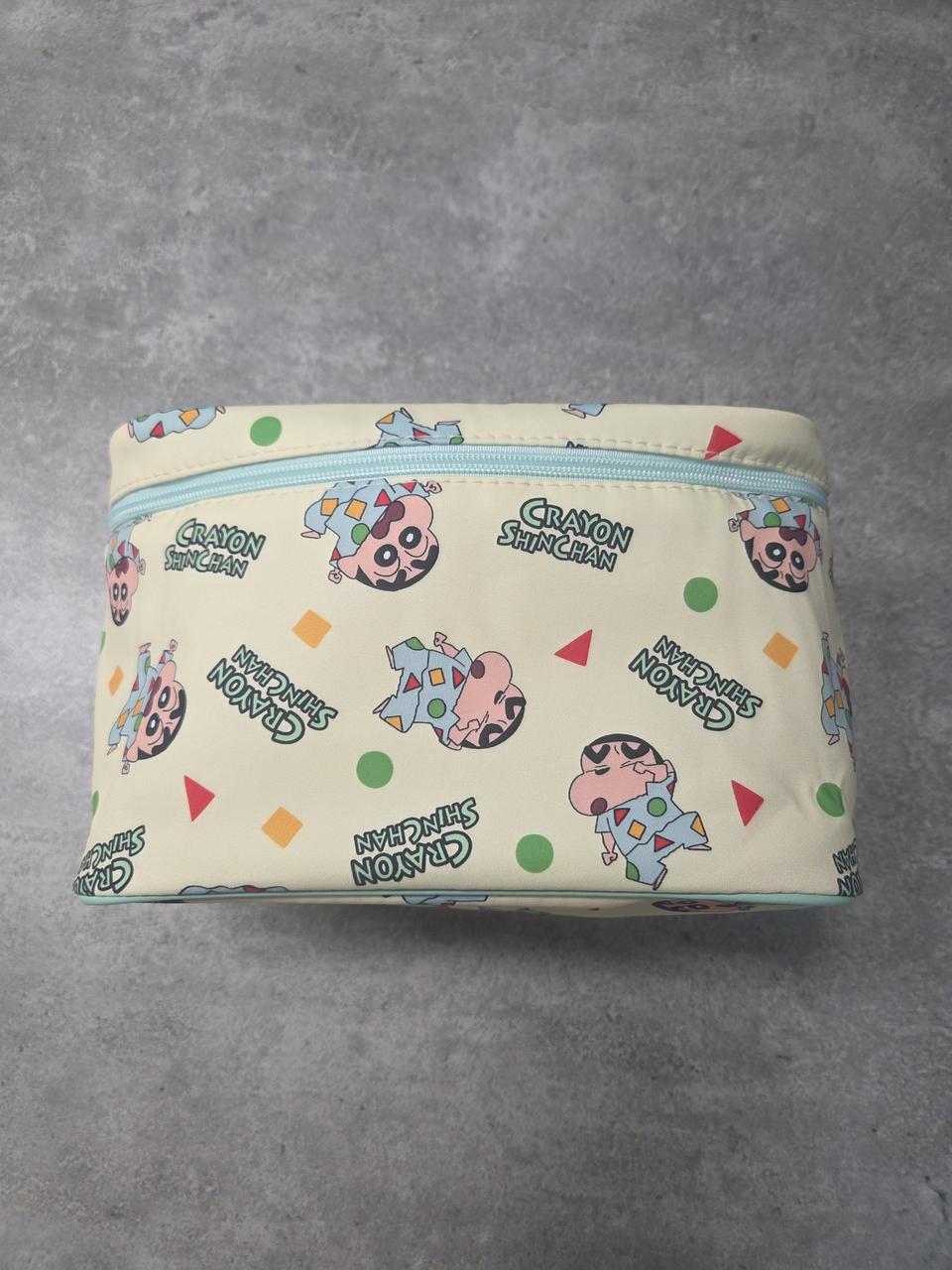 짱구 대용량 파우치 가방,짱구 가방,피크닉 가방,도시락 가방,화장품 가방