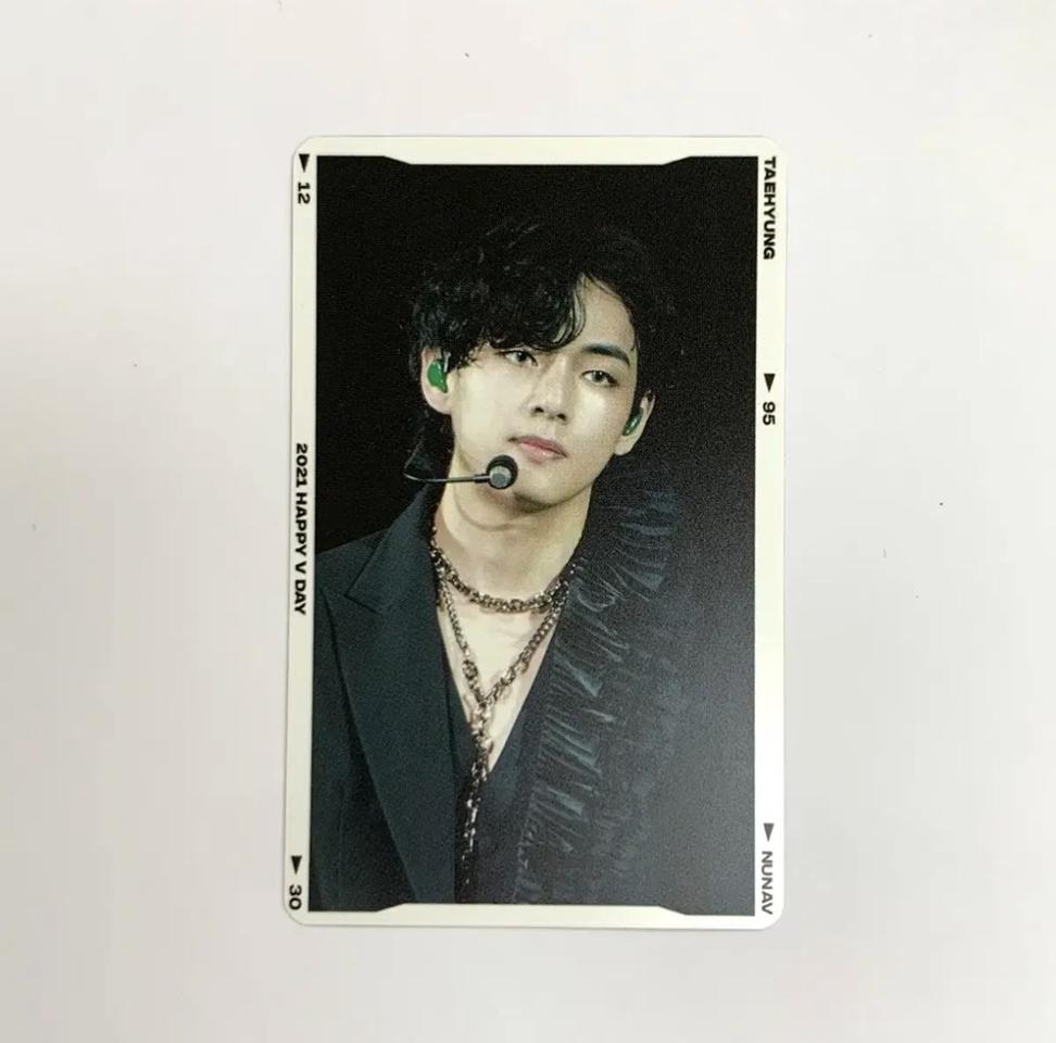 BTS 방탄소년단 김태형 뷔 포토카드