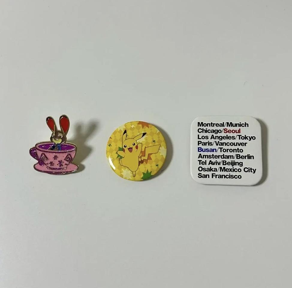 AA 아메리칸어패럴 뱃지