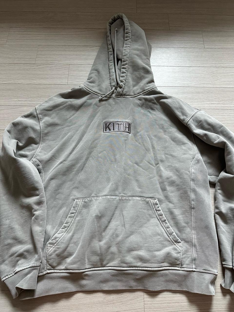 (L) kith 윌리엄스 3 후드티 박스로고