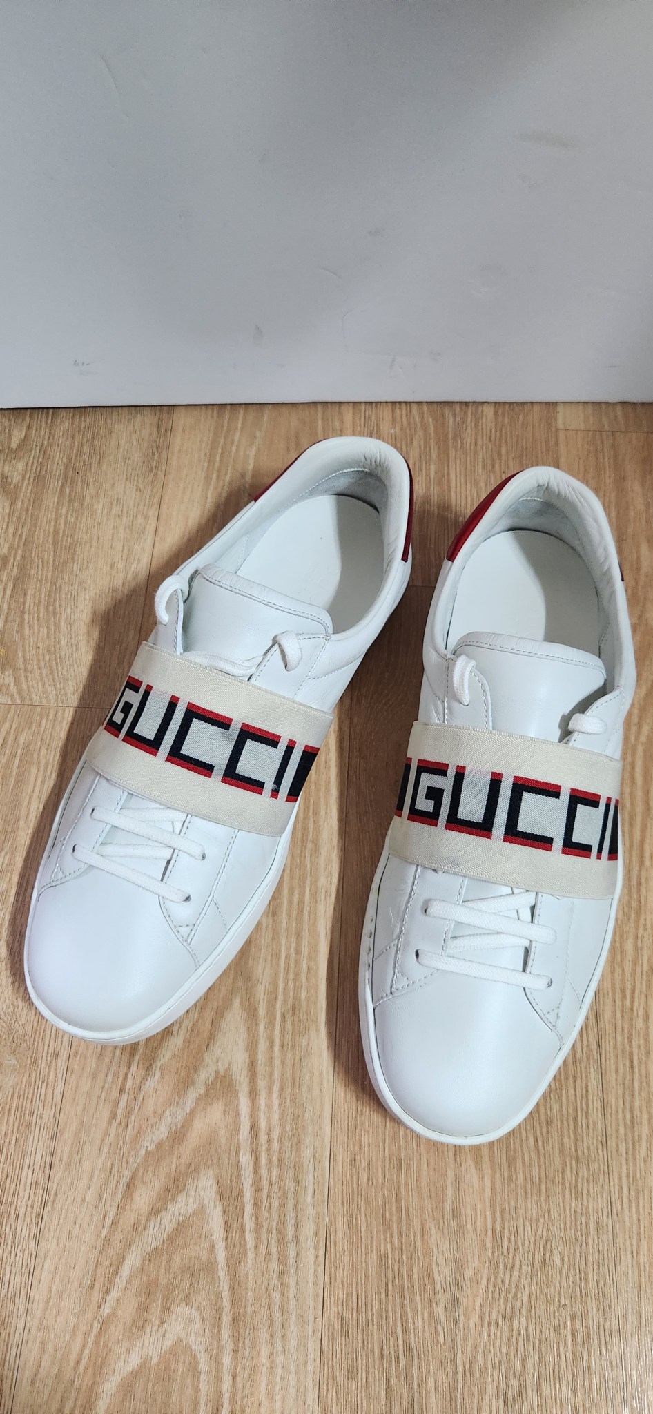 275mm 구찌신발 로고밴딩 구찌운동화 스니커즈