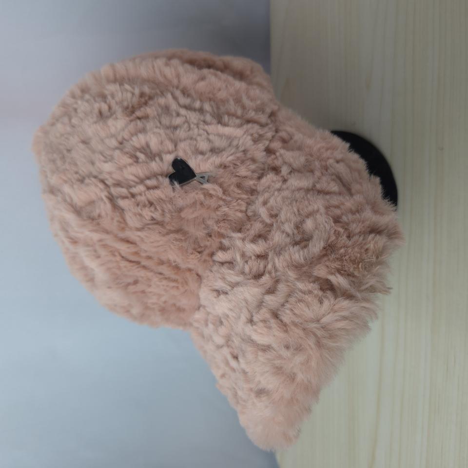 아미 프리 핑크 퍼 볼캡 모자/ 김포브랜드패션