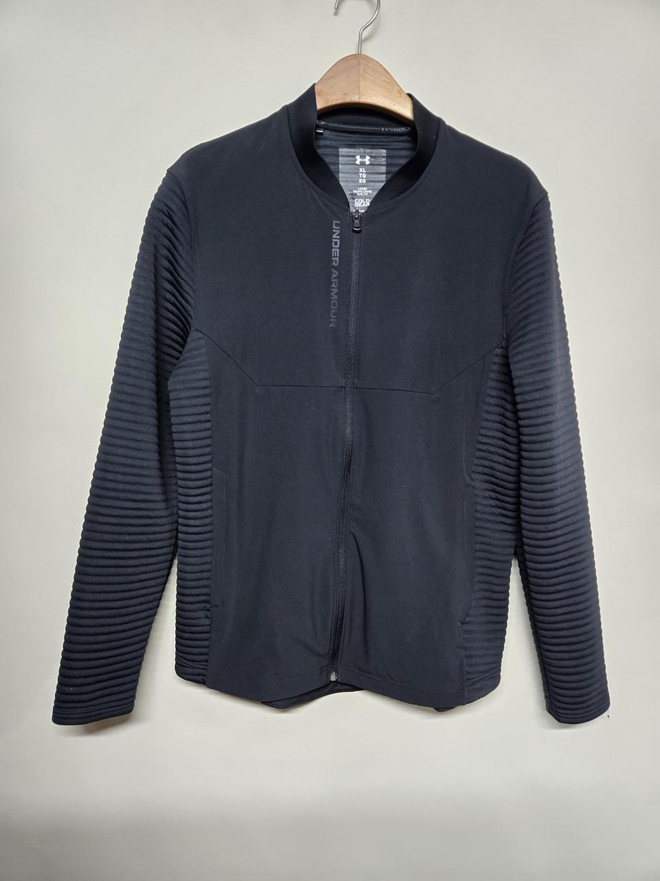 언더아머 골프 남성 블랙 집업 자켓 XL