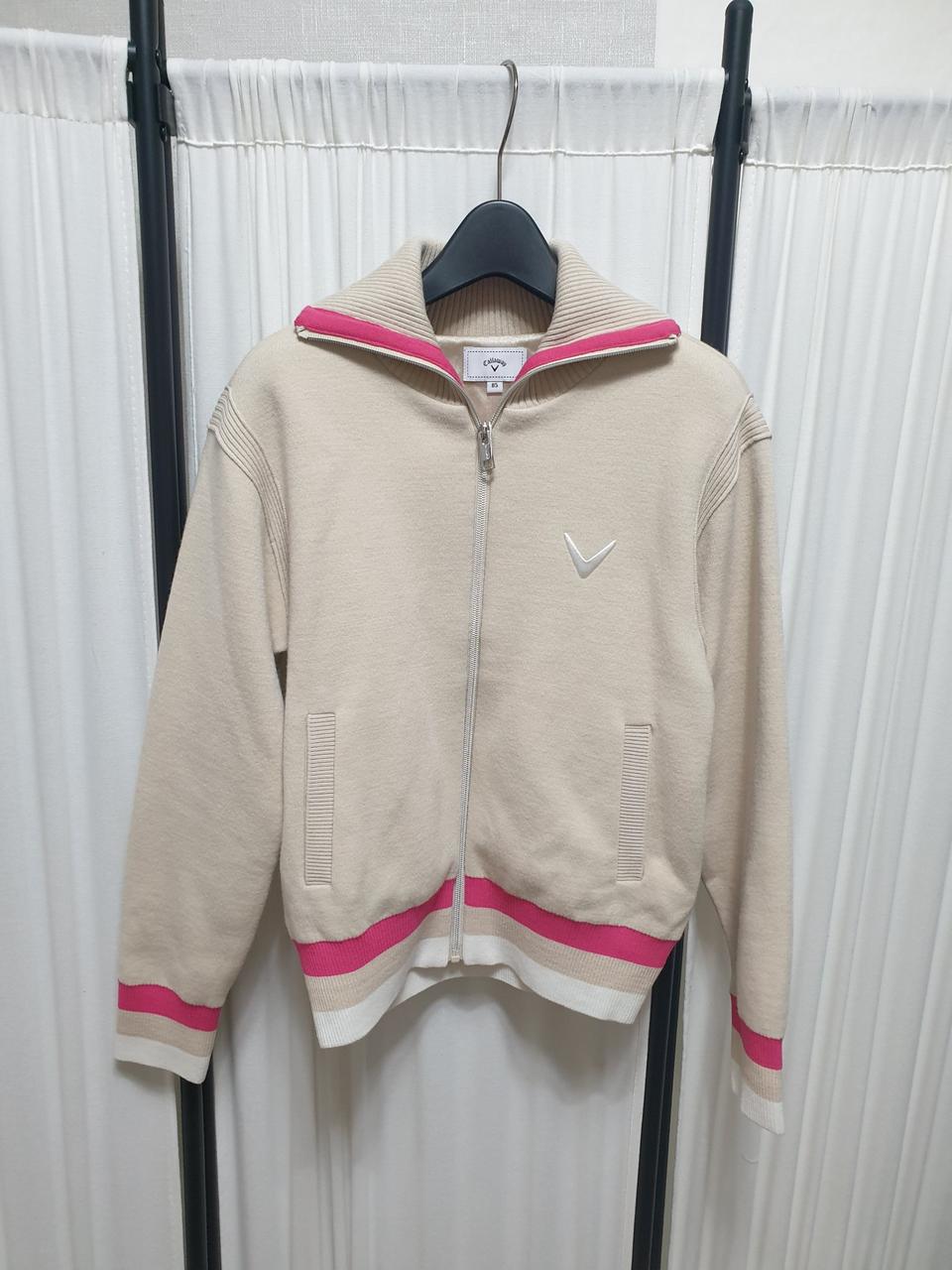 캘러웨이 골프 여성 방풍 집업 가디건/85/55