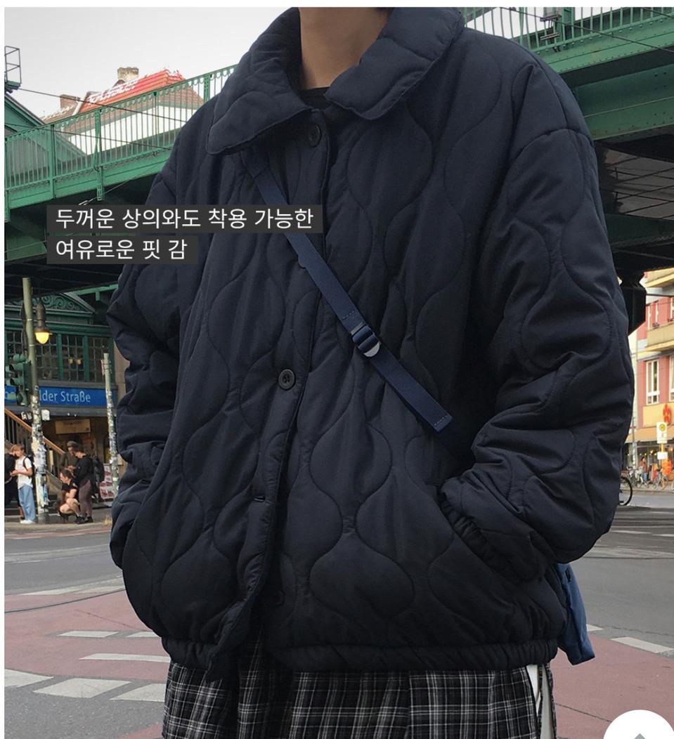 새상품)빅사이즈퀄팅누빔패딩