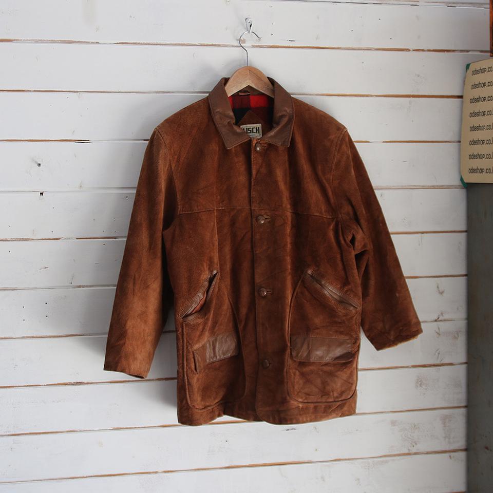 (착용컷) LISCH 스웨이드 헌팅 자켓 (남성용 98)