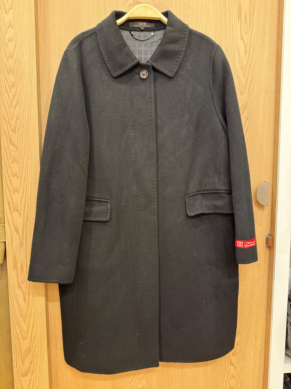 닥스캐시미어핸드메이드하프코트