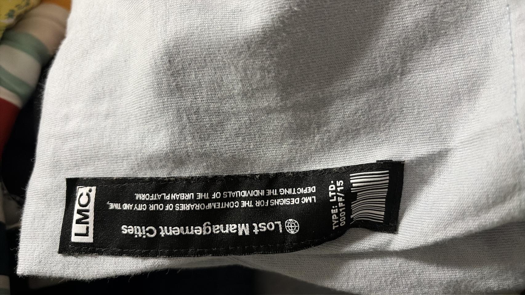 LMC 롱슬리브 하늘색 XL