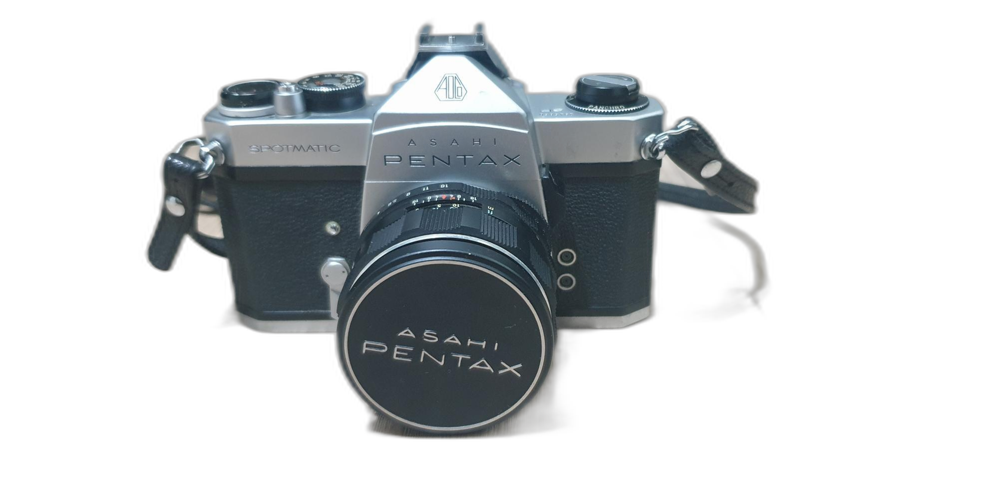 아사히 팬탁스 spotmatic SP 필름 카메라(수리필요)와 플래쉬