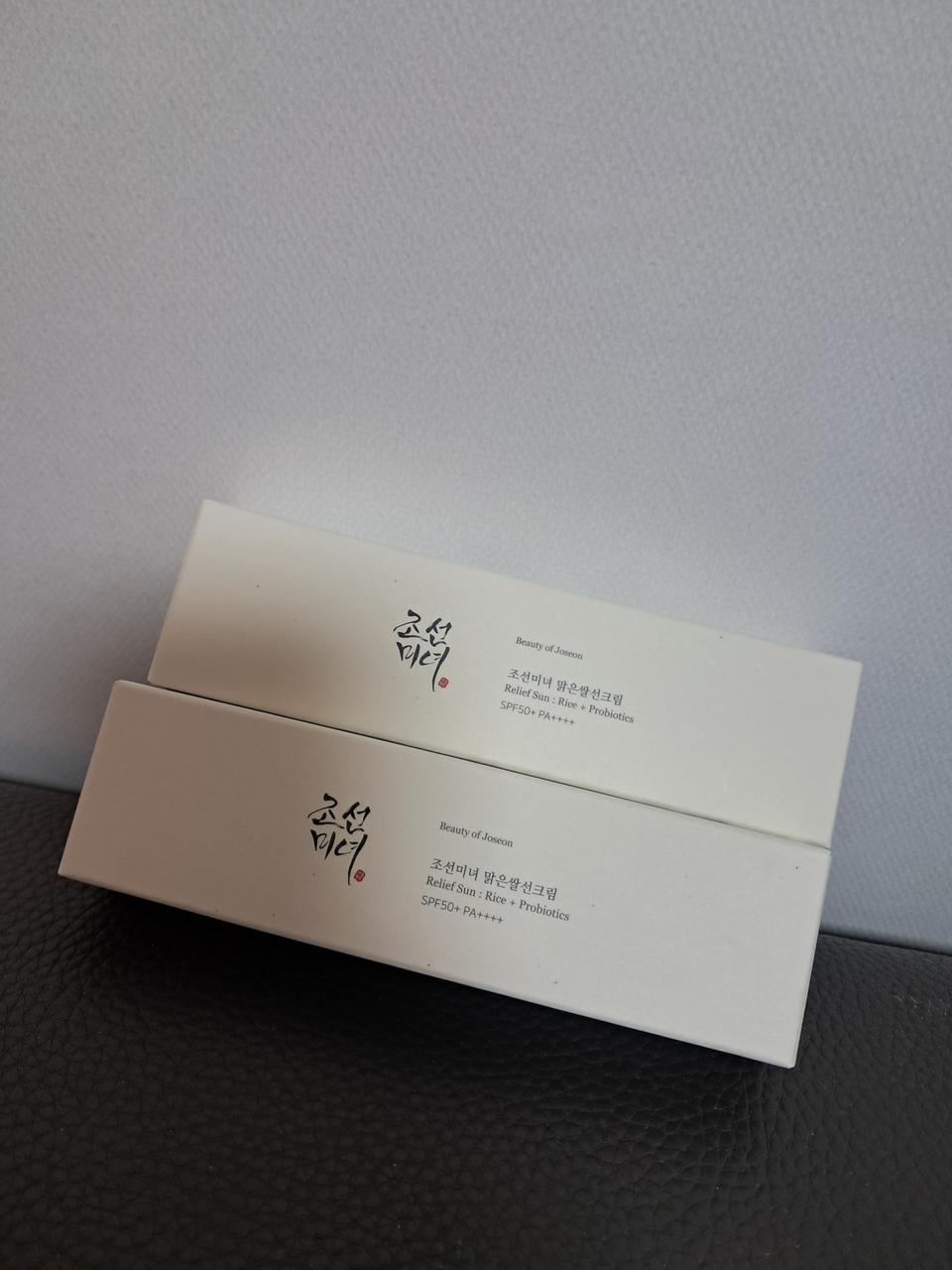 한국콜마))50ml 조선미녀 맑은쌀선크림 SPF50+ PA++++(2개)