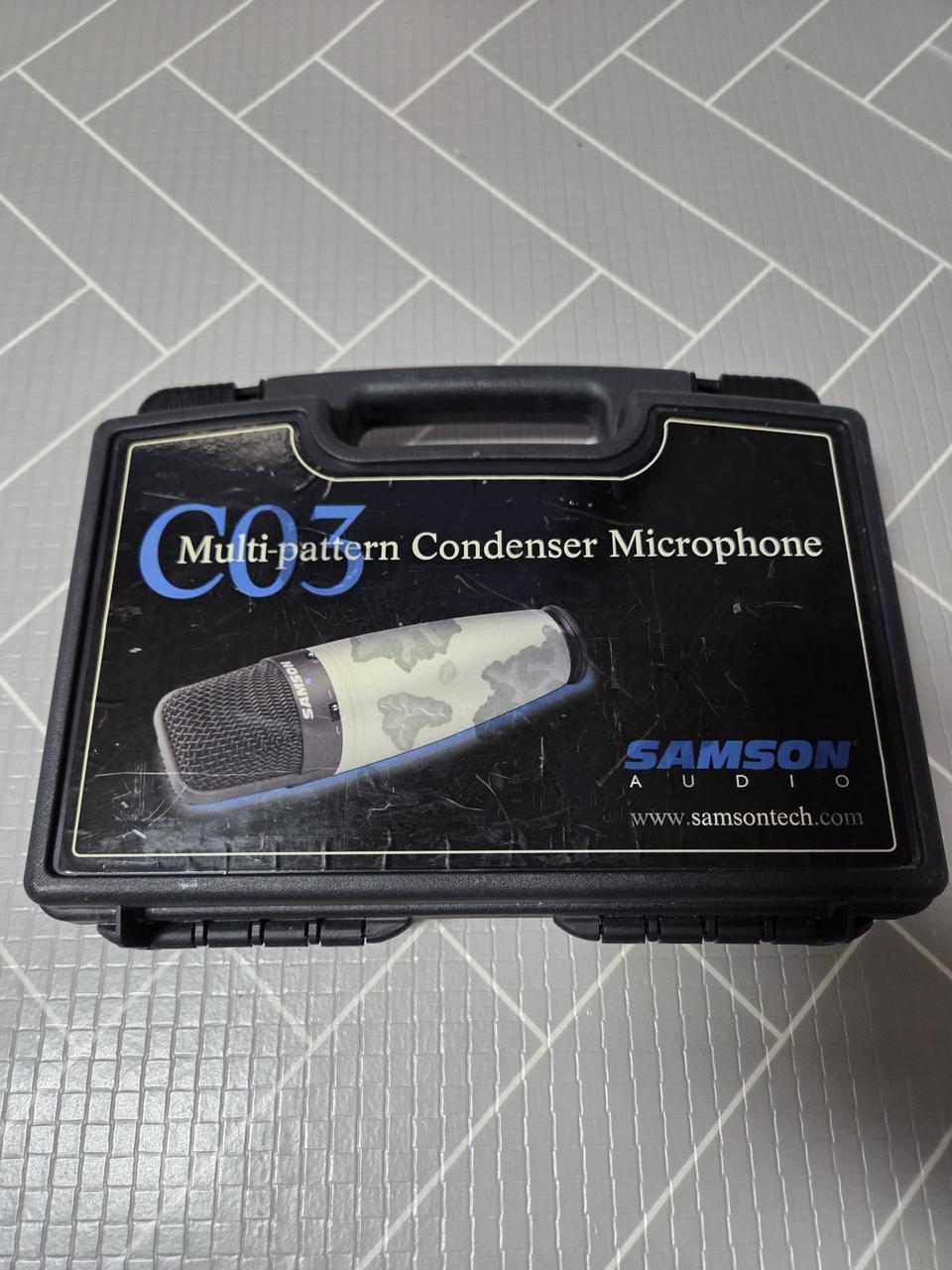 SAMSON C03 샘슨 멀티패턴 콘덴서 마이크