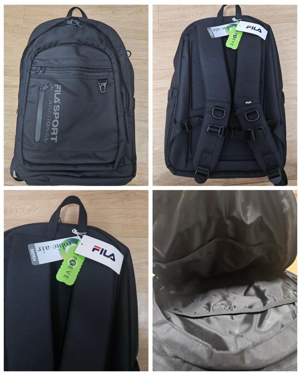 새상품 휠라 FILA SPORT 블랙 책가방 백팩(45*30) 택포4만