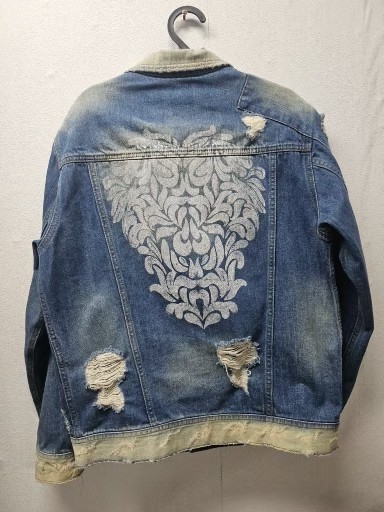 탱커스 TANKUS 데님 빈티지 청자켓 M