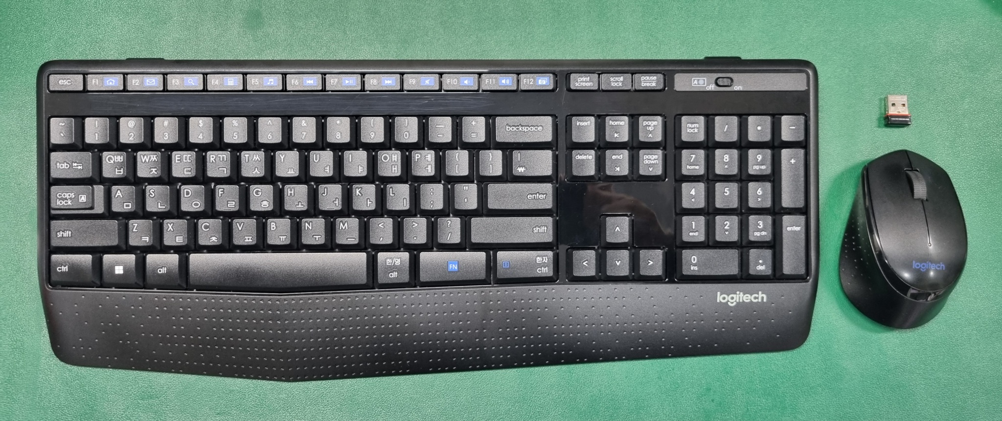 쓸만함 로지텍 k345 m275 키보드 마우스 세트 팝니다