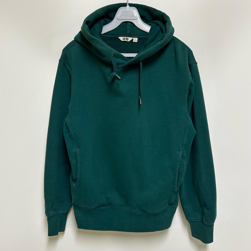 [여자 90]유니클로 U 다크그린 후드티