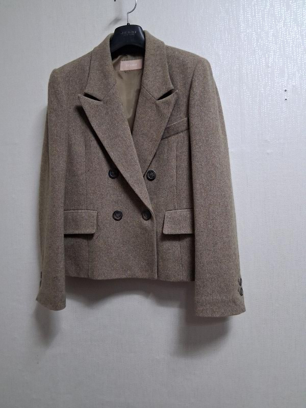 CC  collect 부드러운 울 모직 숏쟈켓 여성 55울74% 나이론