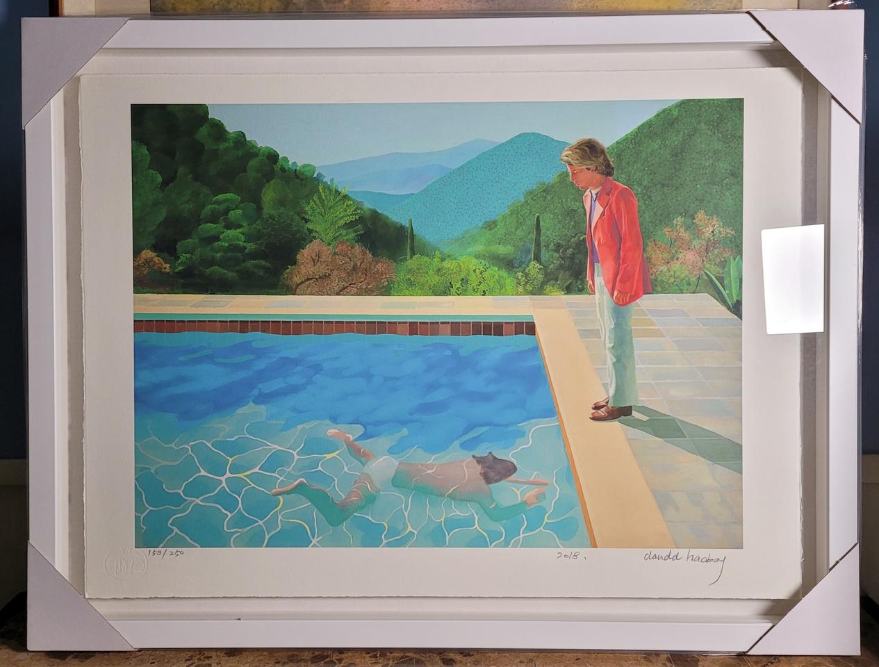 데이비드 호크니 그림 판화 에디션