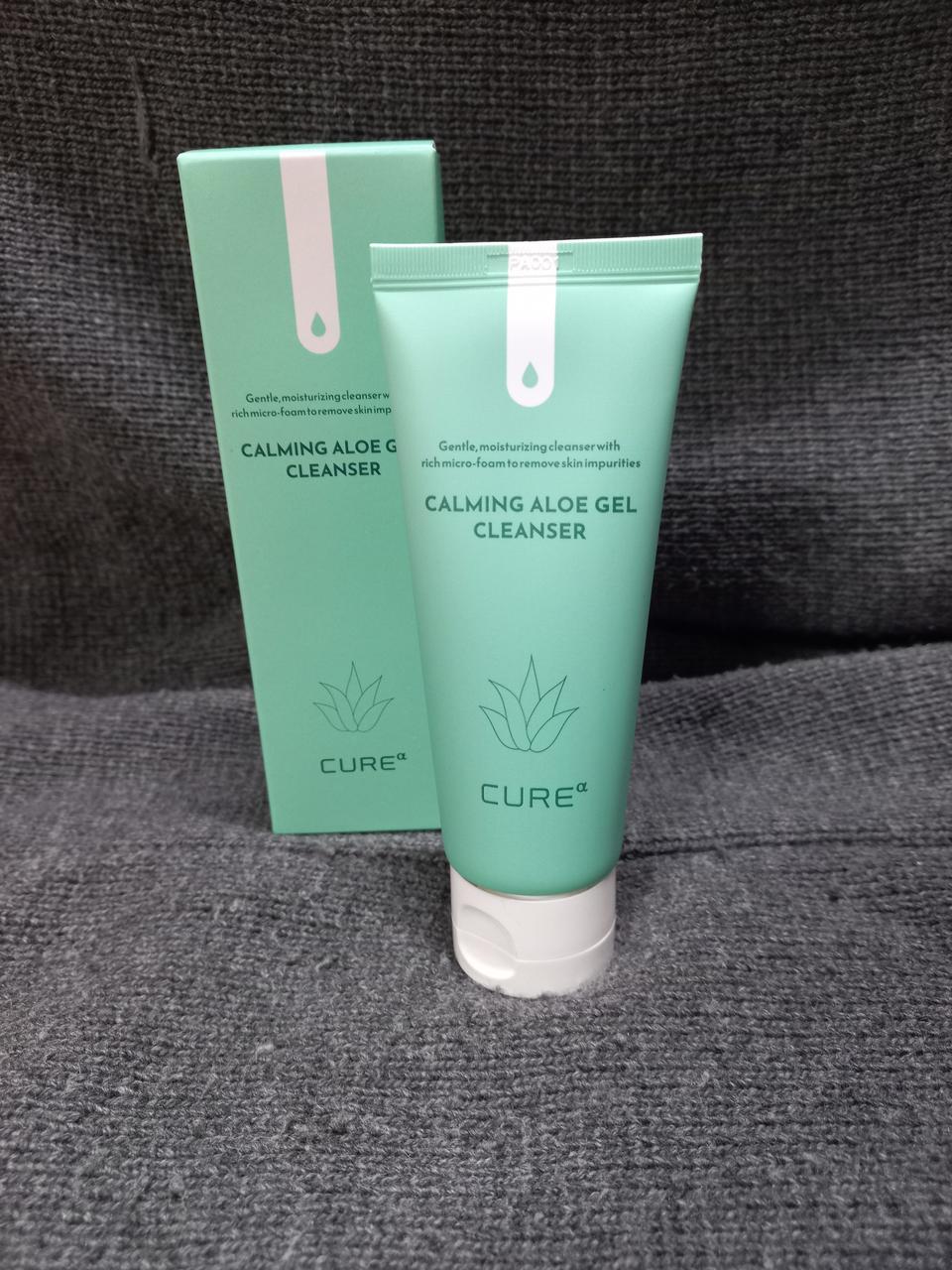 큐어 알파 카밍 알로에 젤 클렌저