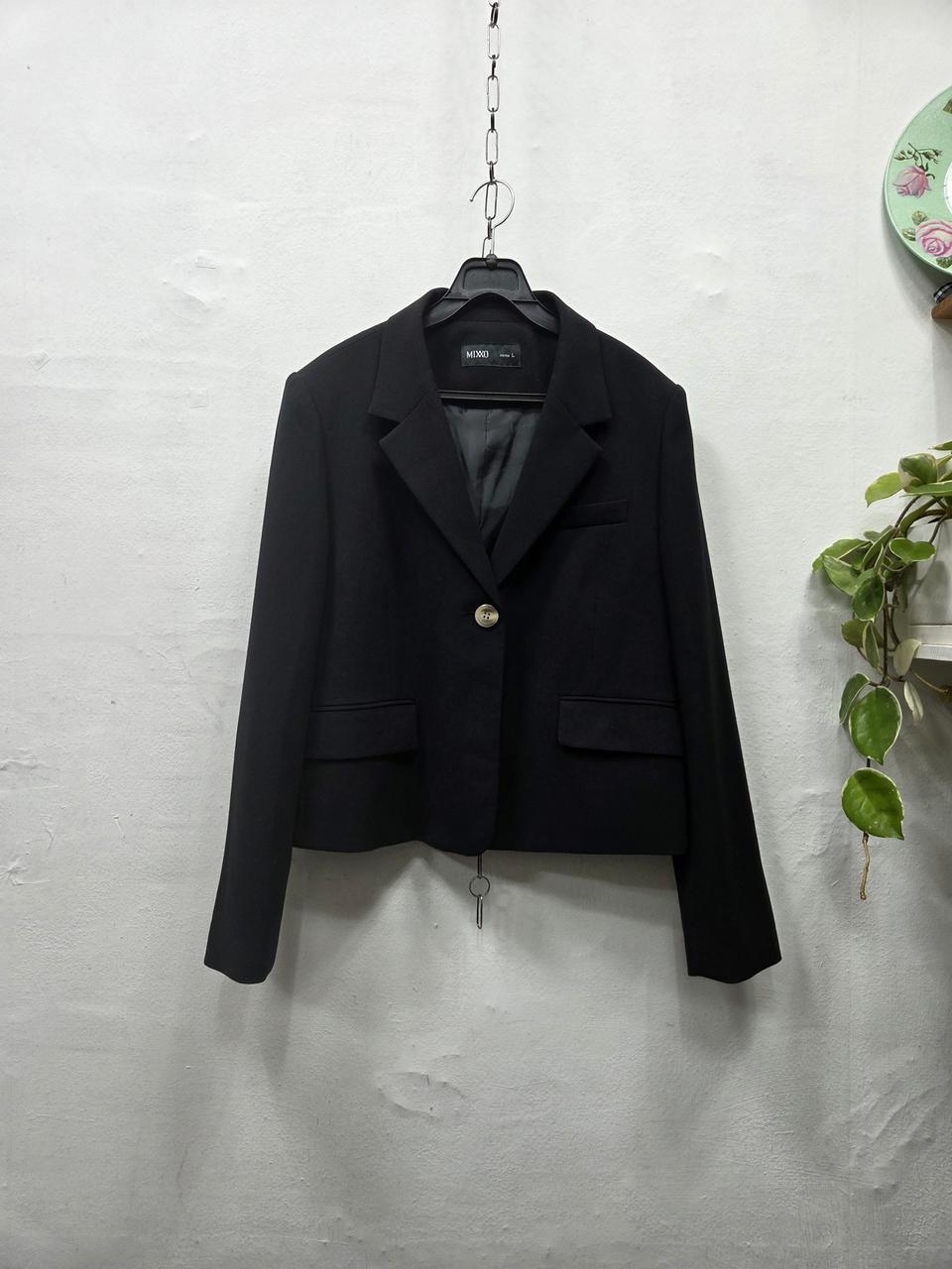 미쏘원버튼자켓L