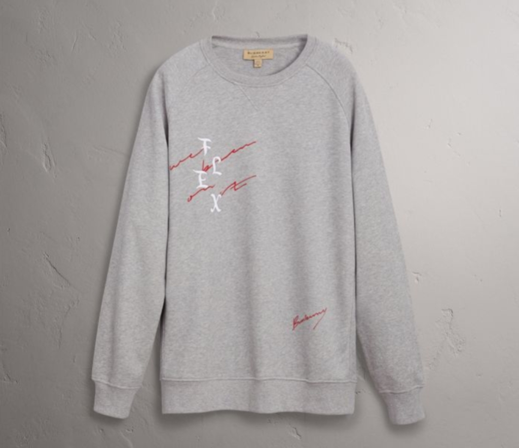 버버리 맨투맨 M*95