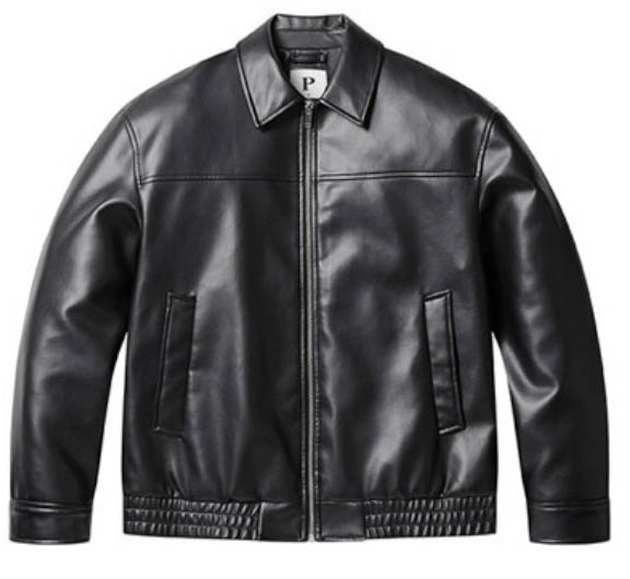 폴햄 블루종 인조가죽 자켓 블랙  105