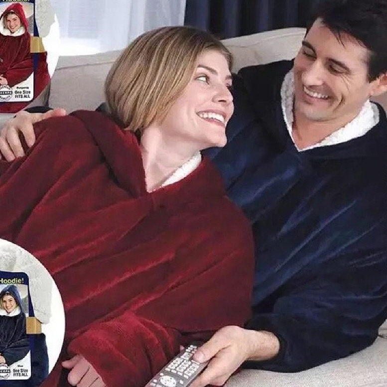 집에서 입는 후드담요 / PUQ099