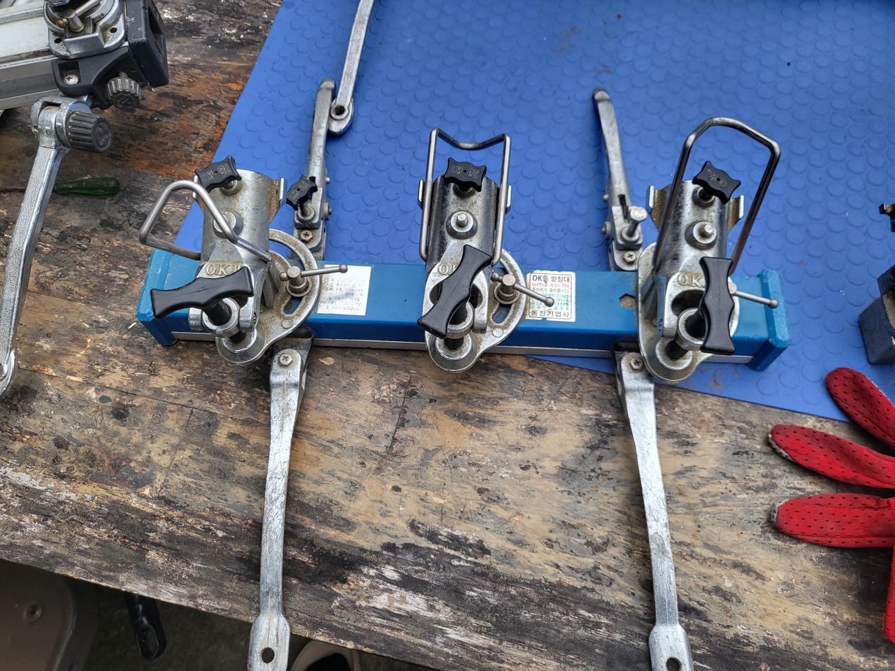 3단 받침틀  낚시거치대 2단