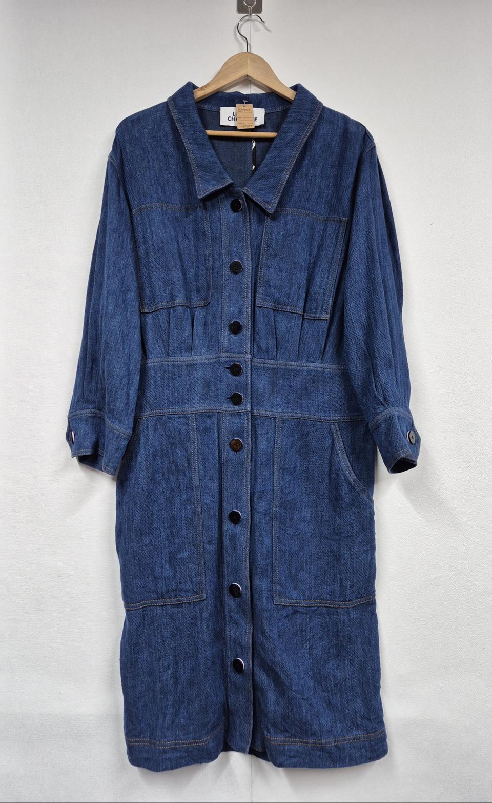 럭키슈에뜨 루즈 데님 원피스