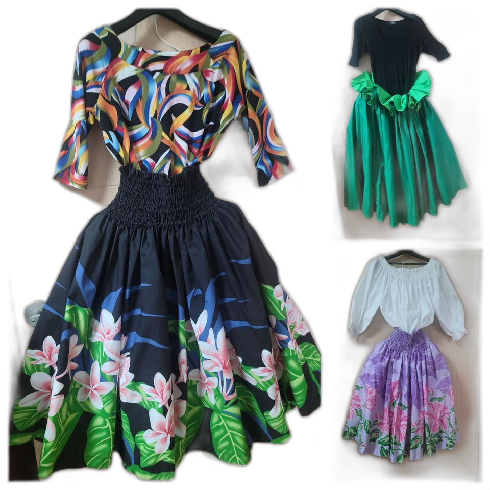 하와이훌라댄스복.공연.연습.파티