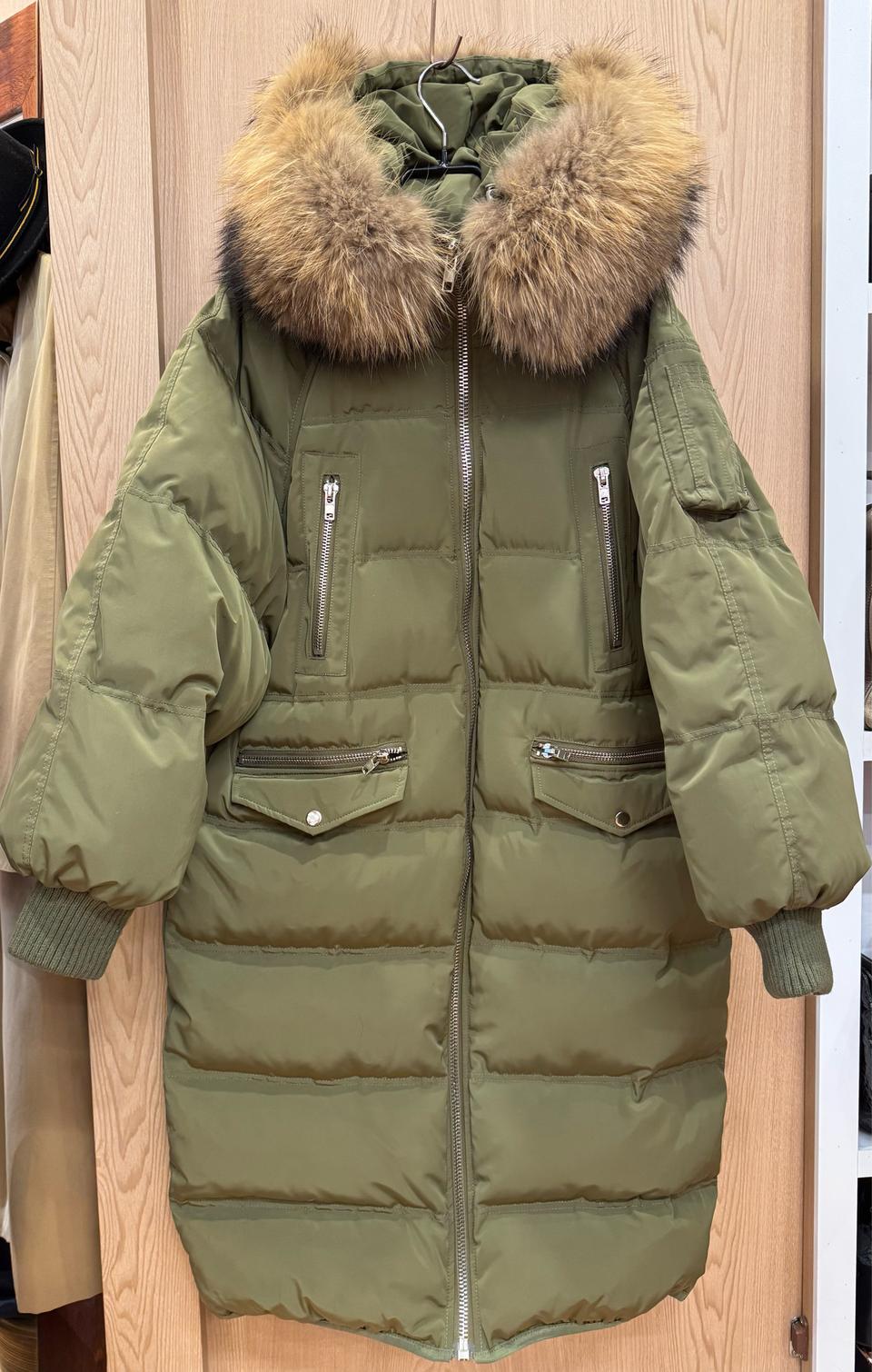 js뉴욕라쿤롱패딩