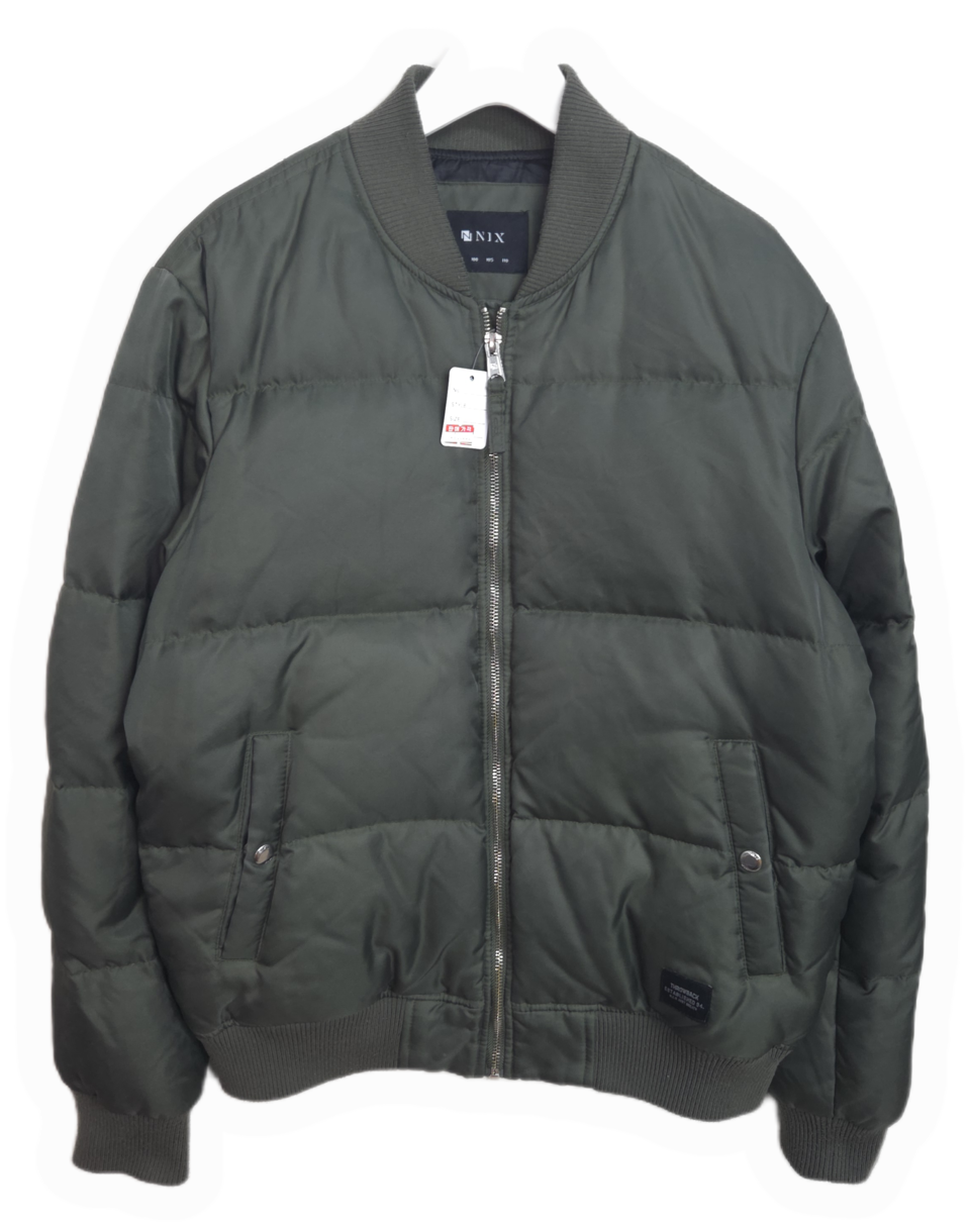 여 M 경량 패딩 카키 