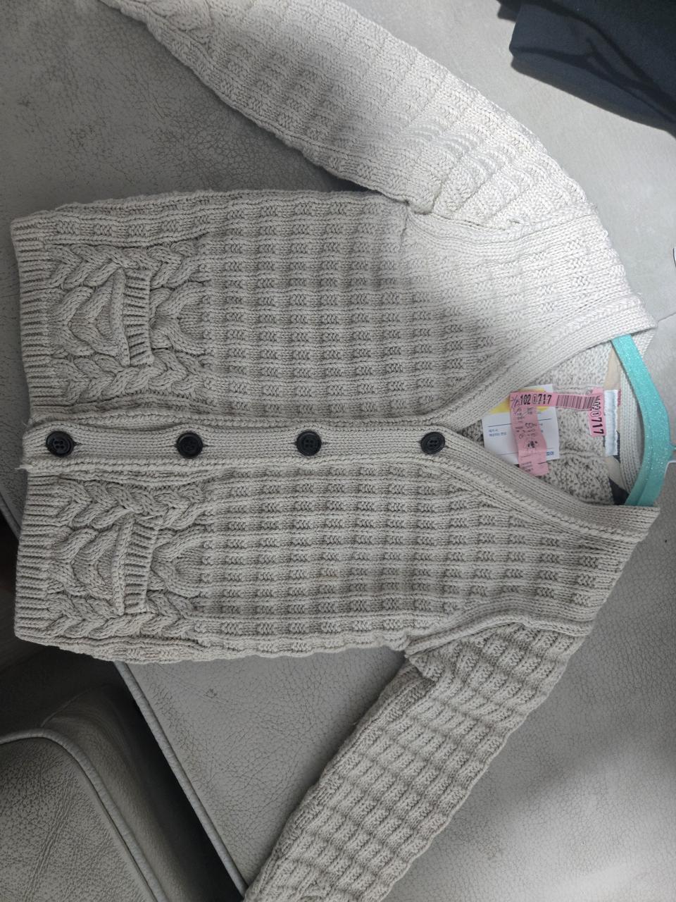 버버리 키즈 가디건 6Y