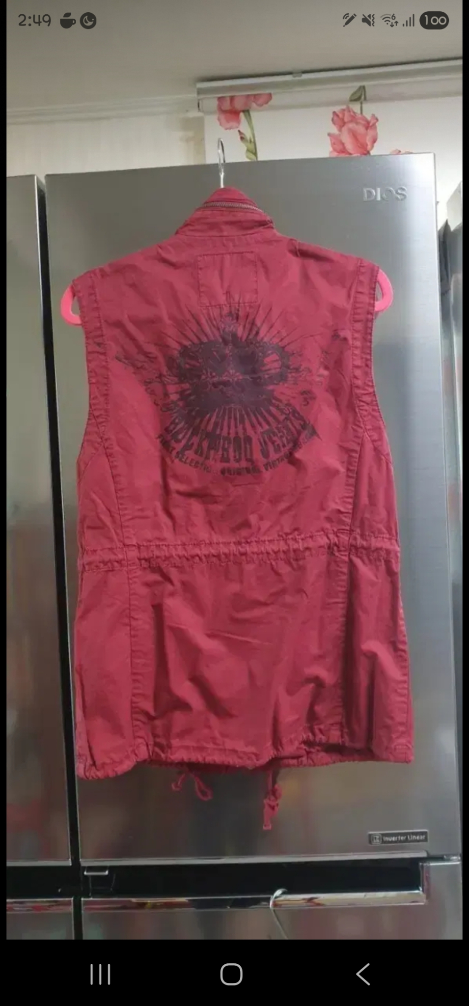 [55-66/새것]버커루야상조끼/여성자켓/집업점퍼