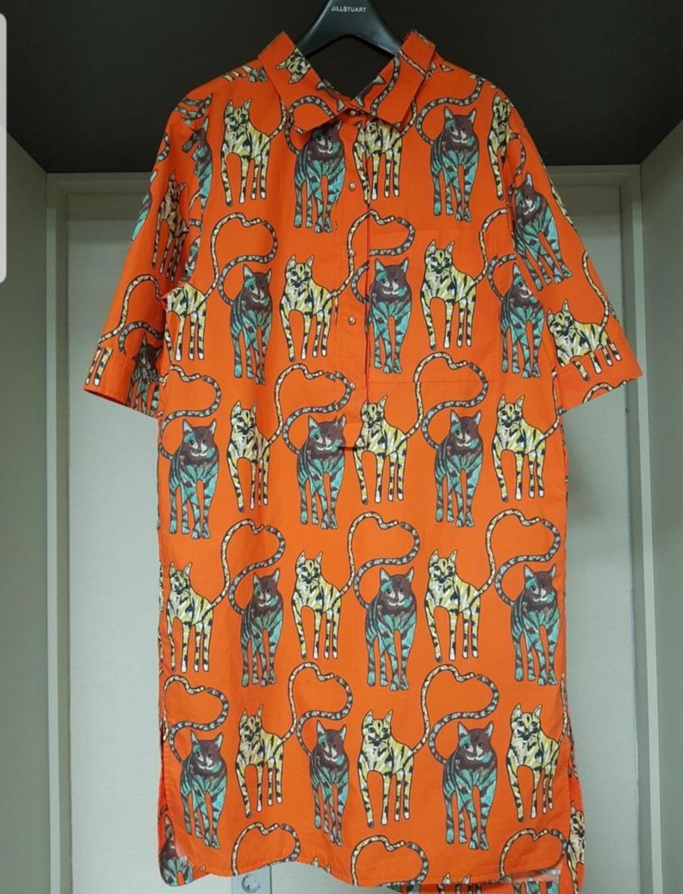 미샤 프린트 원피스(택포)