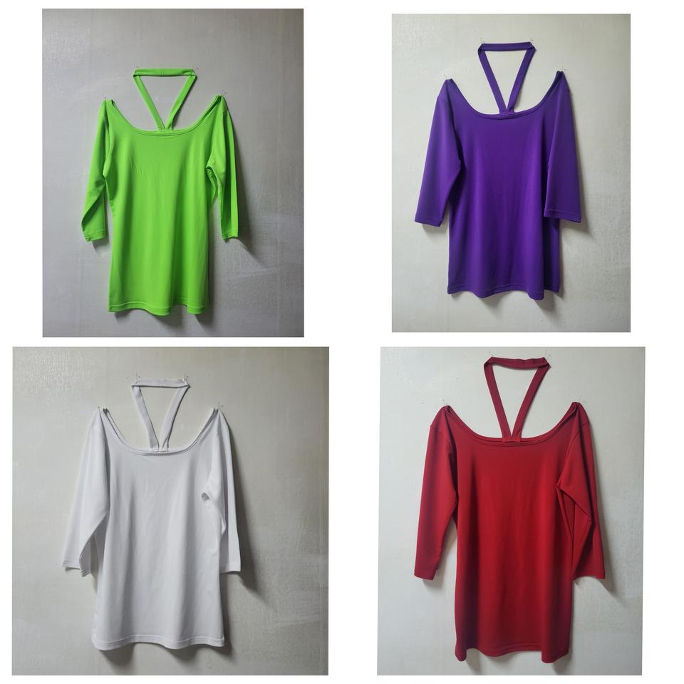 댄스용 목초크  티셔츠 L-4가지색상