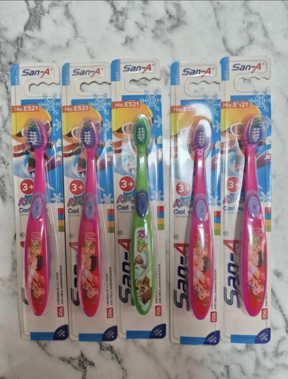 [FDA인증] 유아칫솔 5개