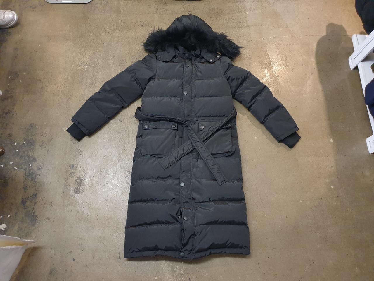 몽클레어 감마블루 여성 롱패딩 S 블랙