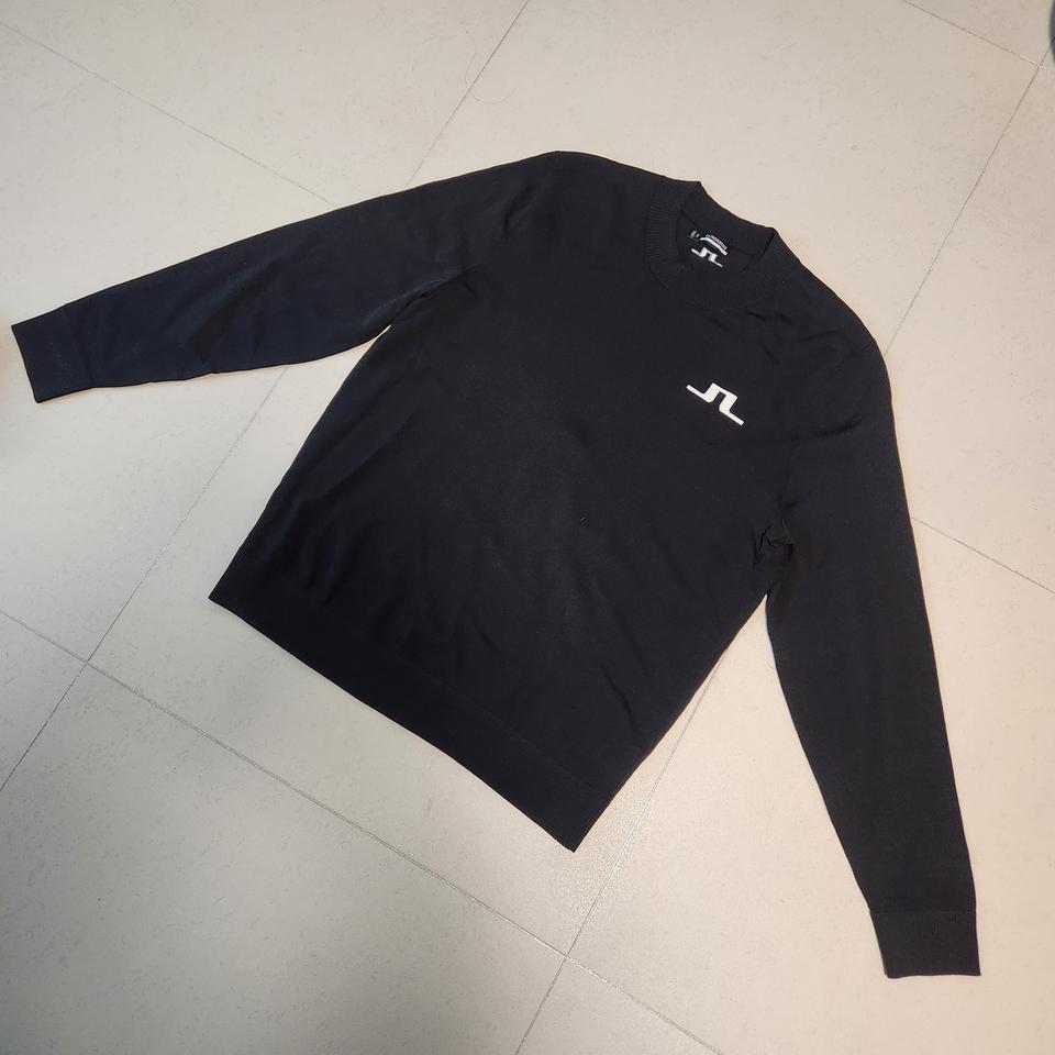 J.Lindeberg 제이린드버그 블랙 남성 니트 스웨터