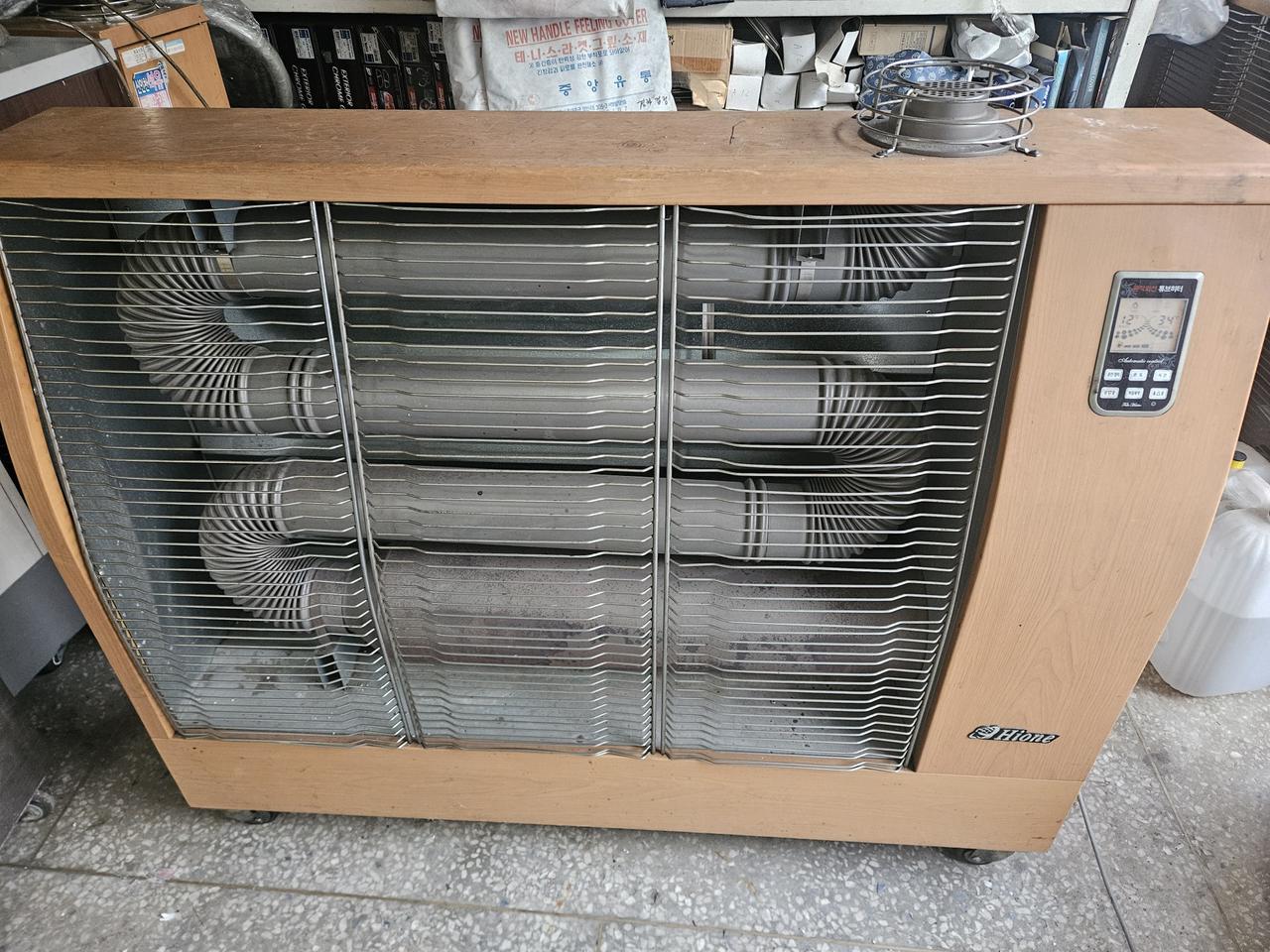 대성 하이원 돈풍기 튜브히터난로 곱창난로 열풍기 온풍기 30평형석유난로